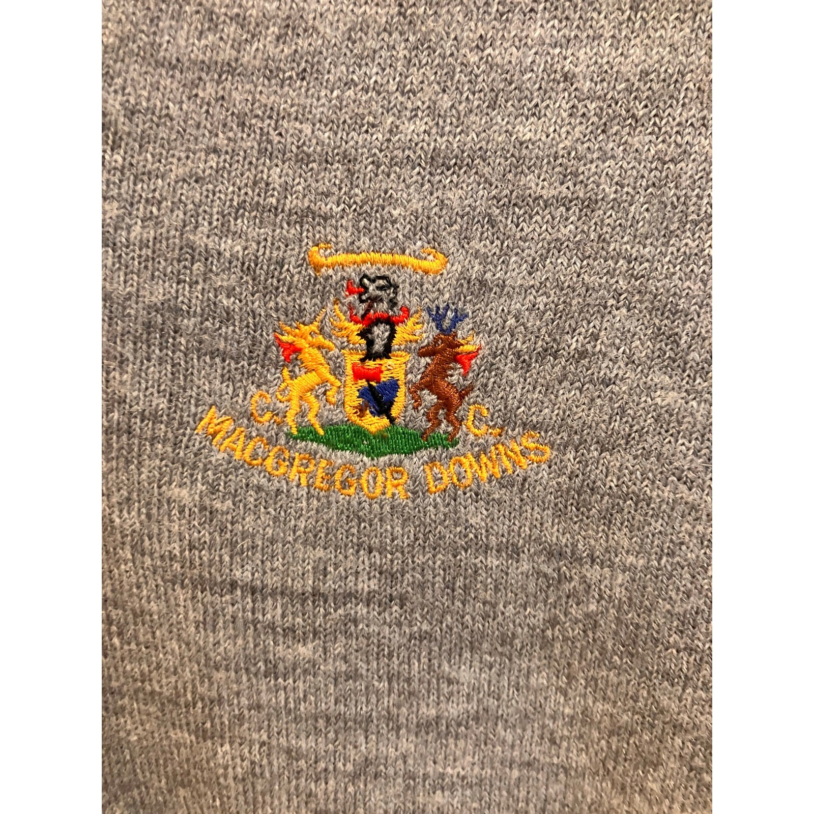 Pickering MacGregor Downs GRAY Sweater LARGE Mens… - image 3