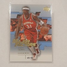 Upper Deck 2003-04 Finite Jason Terry Major Factors #251 /50 Atlanta Hawks NBA