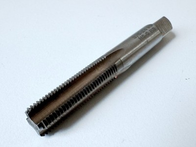 PRECISION 3/8''-24 UNF GH3 HSS Bottoming Hand Tap 4 Straight Flutes RH USA