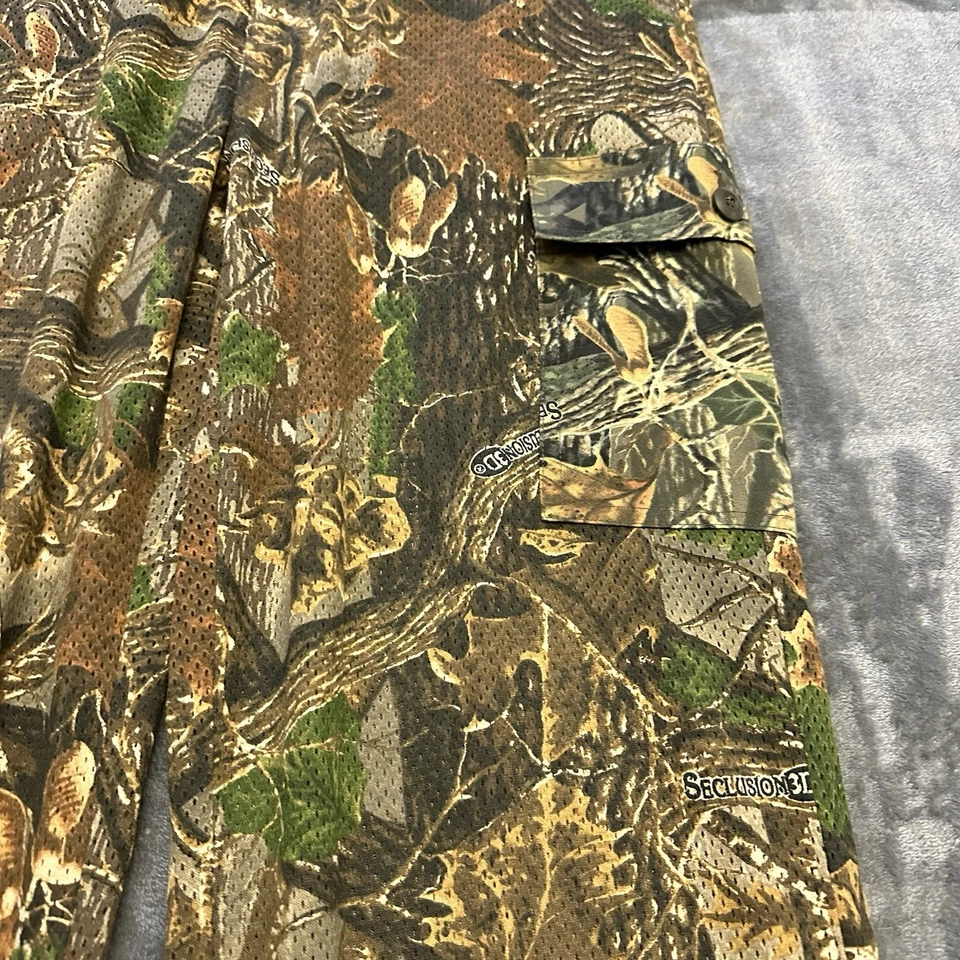 Cabelas Seclusion 3D Camo Camouflage Hunting Cargo Pants Adjustable Men’s Large - Image 3 of 4