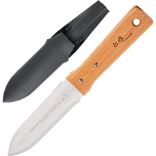 Nisaku NJP6510 Namibagata Hori Weeding & Digging Knife Japanese 7.25 Blade