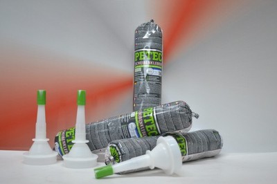 3X PETEC Scheibenkleber 400ml Schlauchbeutel Art.83400 Polyurethan