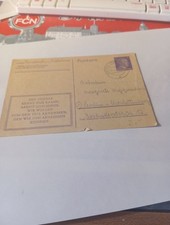 deutsches reich 6pf Violett Gelaufen ganzsache