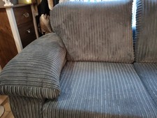 2-Seater and 3-Seater Sofa Set, Grey