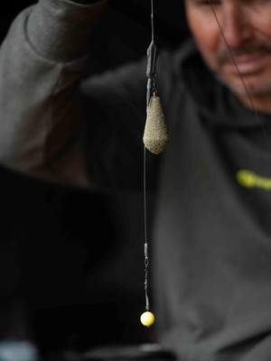 Ridgemonkey FluoroCast Fused Booms with QC Rotator Fishing Swivel 7'' 18cm