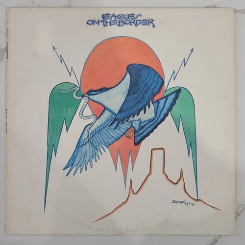 Eagles - On The Border Vinyl LP - 1974 First Press - Asylum 7E-1004