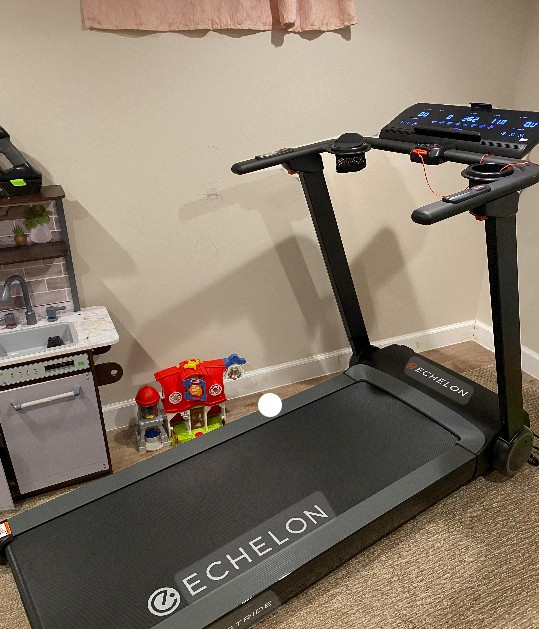 Echelon Stride 4s+22 Treadmill - Auto-Fold | 300 Lb Capacity | Motorized Incline