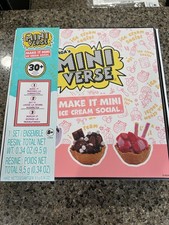MGA Miniverse Make It Mini Food/Ice Cream Social Brand NEW