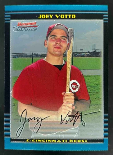 2002 Bowman Draft Picks & Prospects Chrome #BDP44 Joey Votto RC