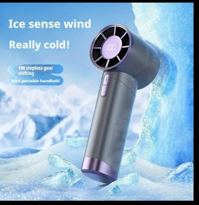 Portable USB Rechargeable Mini Handheld Fan Quiet and Adjustable Speed & Travel