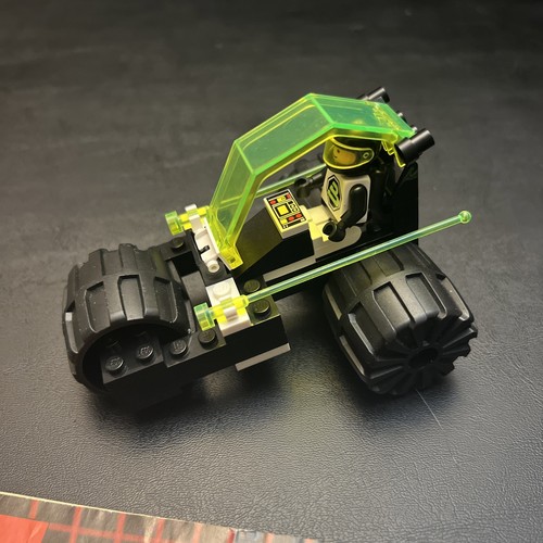 Lego Blacktron II Tri-Wheeled Tyrax 6851 100% Completo Con Istruzioni - Foto 3 di 5