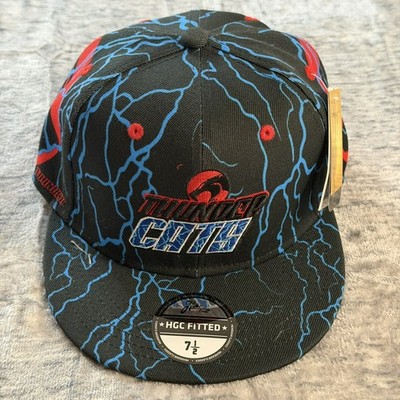 Thundercats Headgear Classics Fitted Hat Cap Size 7 1/2 Black Lightning New NWT