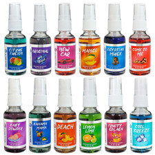 3-Pack Blunt Black Assorted Air Freshener Sprays   1oz Concentrated   Home  Car