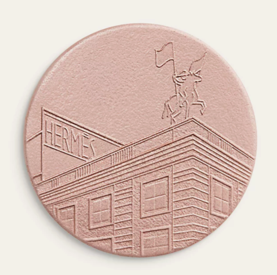 【品薄】HERMES Poudre 24 Faubourg 02 Or Rose Hermes Poudre 24 Faubourg Face & Eyes Illuminating Powder 02 Or