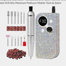 CHRISTINE SHELLY Cordless Rechargeable Nail D...