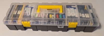 Rugged Field-Portable Label Tape Case / Organizer for Brother TZ TZe Cartridges