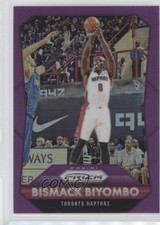2015-16 Panini Prizm Purple Prizm 53/99 Bismack Biyombo #235 9l4