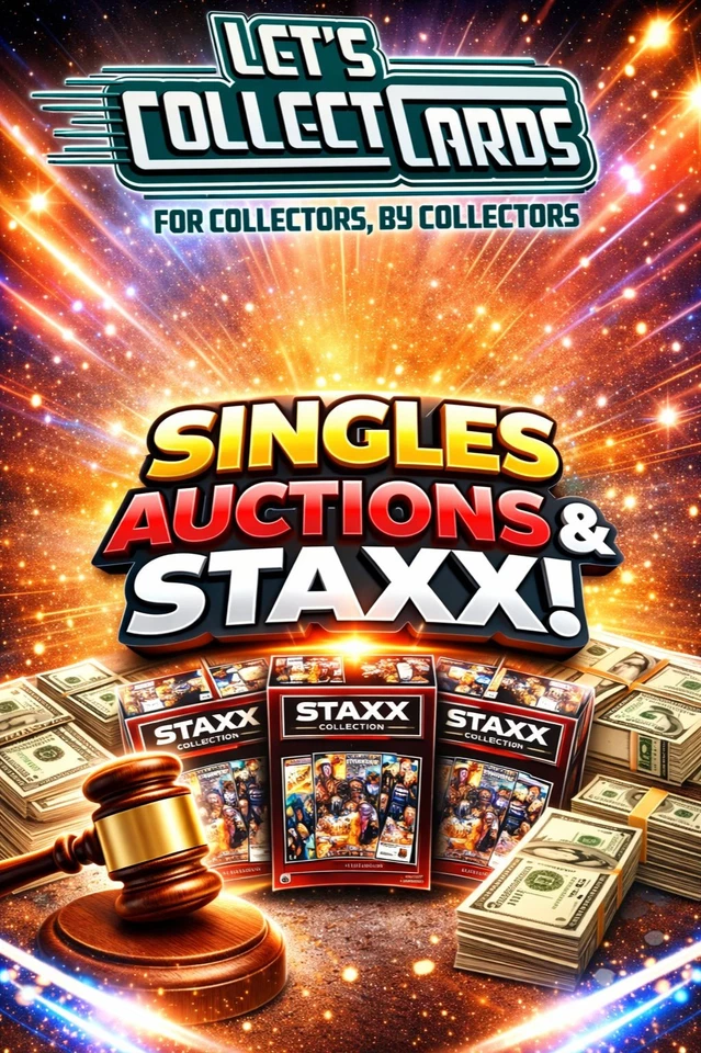 THURSDAY NIGHT $2 SINGLES AND STAXX AUCTIONS WITH MARKO!