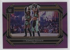 2023 Panini Prizm WWE Purple Prizm 114/149 Katana Chance #84 00jz