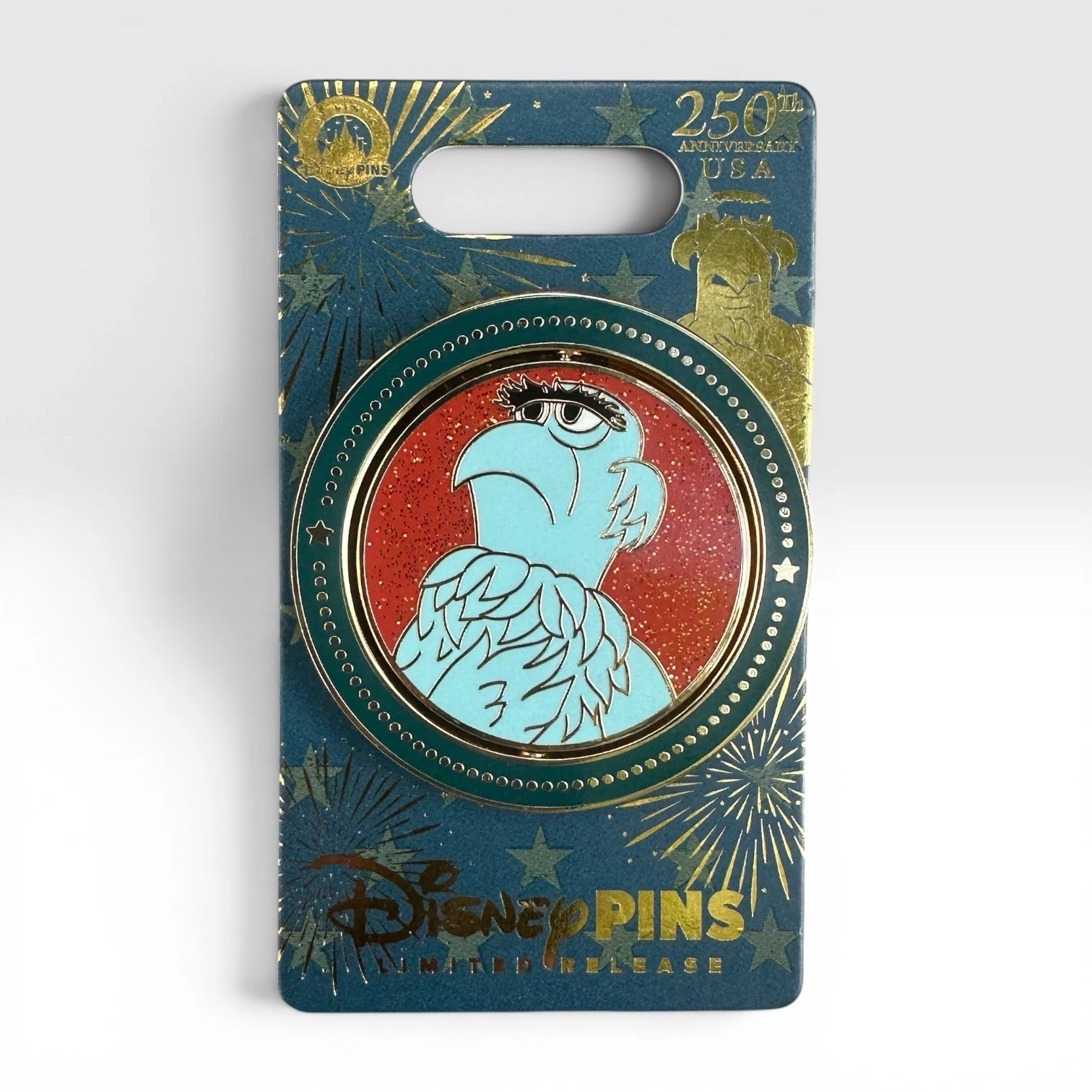 Disney Parks 2026 USA 250th Anniversary Muppets Sam Eagle Spinner Pin