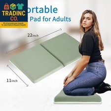 Bath Kneeler with Elbow Rest Pad Set, 1.5 Inch Kneeling Pad Mat for Bathtub Baby