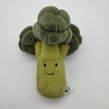 Jellycat I Am VIVACIOUS BROCCOLI 6" Plush Stuffed Green Vegetable VV6B