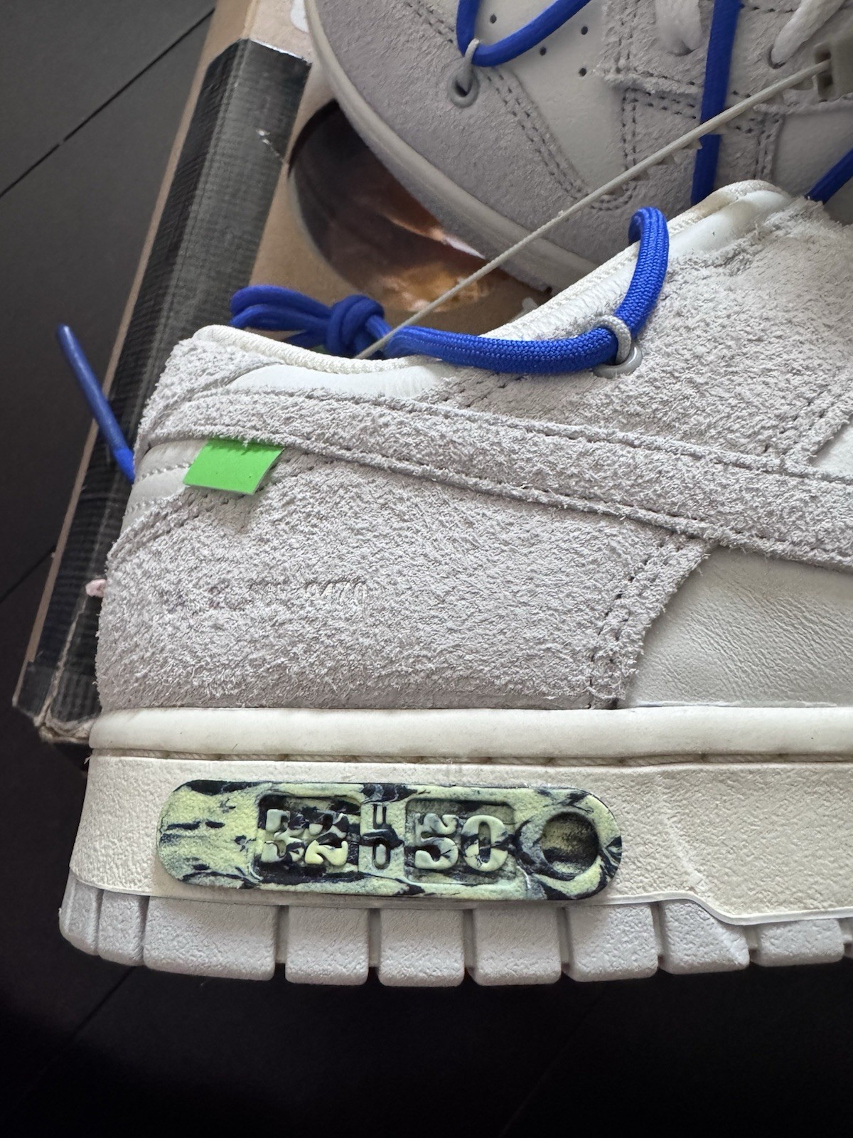 OFF WHITE X NIKE Nike Off White x Dunk Low lotto 32 di 50 taglia 13 taglia rara!!!