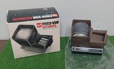 Vintage GAF Pana-Vue Automatic Lighted 2x2 Slide Viewer in Original Box NOS.