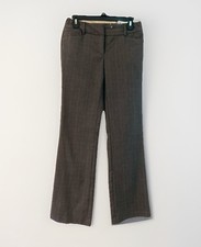 NEW YORK  COMPANY STRETCH WOMEN'S GREY PINSTRIPE DRESS PANTS / SLACKS / SIZE 2