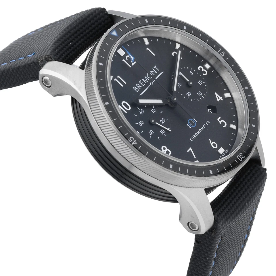 Bremont Boeing 247 Chronograph Black Dial 43mm Automatic Mens Watch BM247-BK-R-S - Image 3 of 4