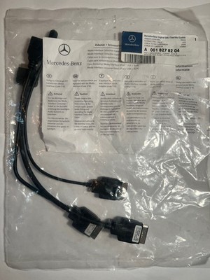 Mercedes USB Media Interface ML Kabel Set Code 518 A0018278204 Audio iPod iPhone