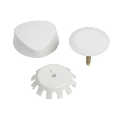 Geberit Ready-To-Fit-Set Trim Kit with Turncontrol Handle Actuation