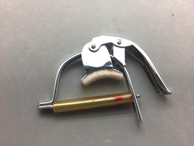 Guitar Capo Accessory Chrome Clamp 4 3/4'' x 3 3/8'' Unbranded  Vintage