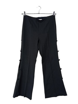 SANDRO Stoffhose Damen Hose Gr. DE 40 schwarz Casual-Look
