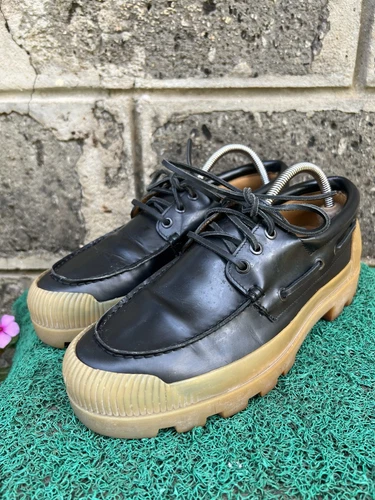 Mocassino da uomo Acne Studios Trevor con lacci scarpe da barca grosse taglia 41 US 8