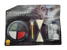 Monsters Frankenstein Makeup Kit 4 Colors With 6 Adhesives Tabs