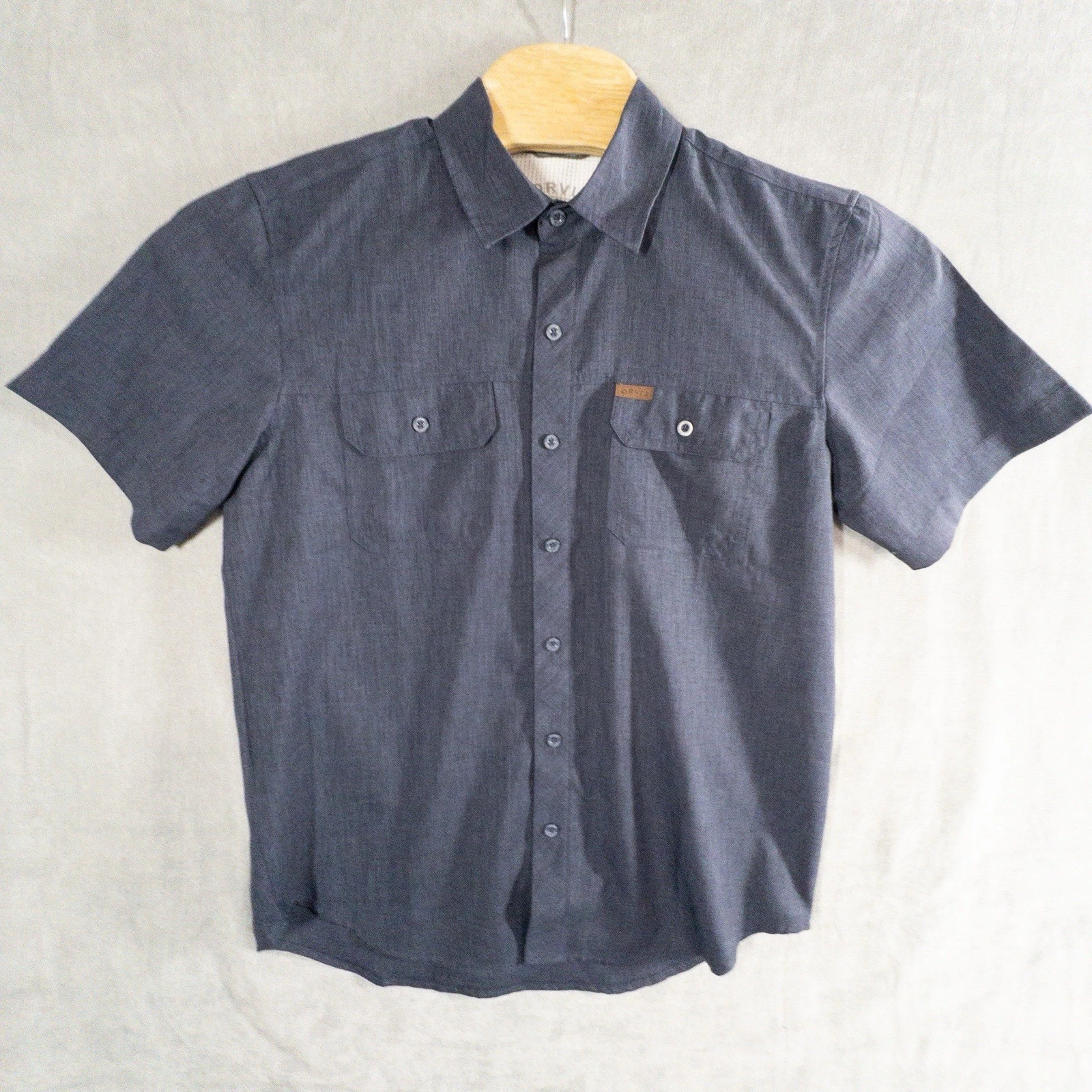 Orvis Fishing Gear Button Up Shirt Mens Medium Gorpcore Outdoors Western Camping