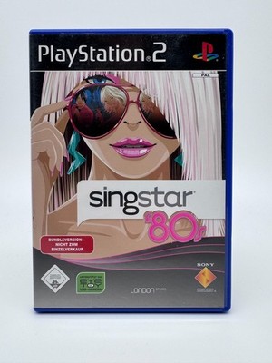 Singstar 80s PS2 80iger Jahre Singspiel Partyspiel Karaoke Sony Playstation 2