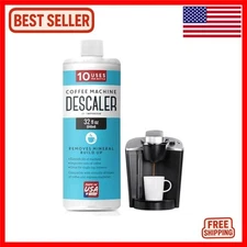 Universal 32oz Liquid Coffee Descaler - Extends Machine Life & Enhances Taste