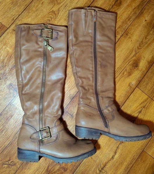 Women & Other Stories Boots Brown Leather 38 #3HH9