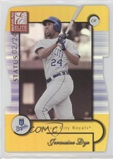 2001 Donruss Elite Status Die-Cut 2/24 Jermaine Dye #88 6e0