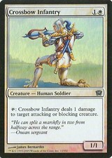 MTG - 9th Edition - Crossbow Infantry - 2X - Foil - NM