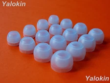 16 pcs (BL-4sz) Comfort Replacement Eartips Earbuds for JLab In Ear Earphones