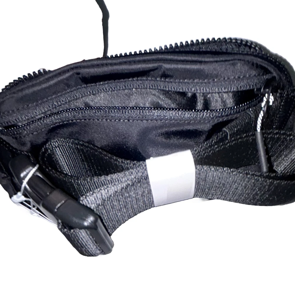 Lululemon Everywhere Belt Bag 1L with 55.5in Strap All Black NWT Authentic
