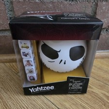 NEW: DISNEY The Nightmare Before Christmas Yahtzee Collector's EDITION Dice Game