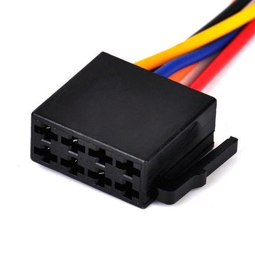 Universal ISO Wire Harness Adapter Connector Cable Fit For Car Stereo System 2PC - Bild 6 von 6