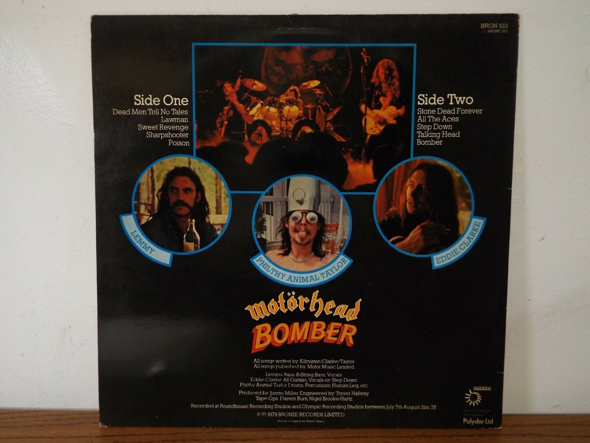 MOTORHEAD BOMBER 1979 LP VINYL ALBUM | eBay