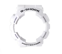 Casio G-Shock LüNette Bezel Weiß Mit Schwarzer Schrift FüR GA-100