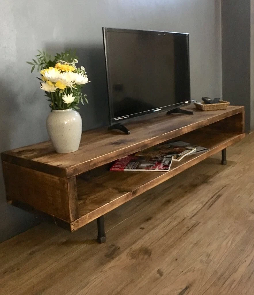 TV STAND TV CABINET RECLAIMED WOOD TV UNIT TV STORAGE