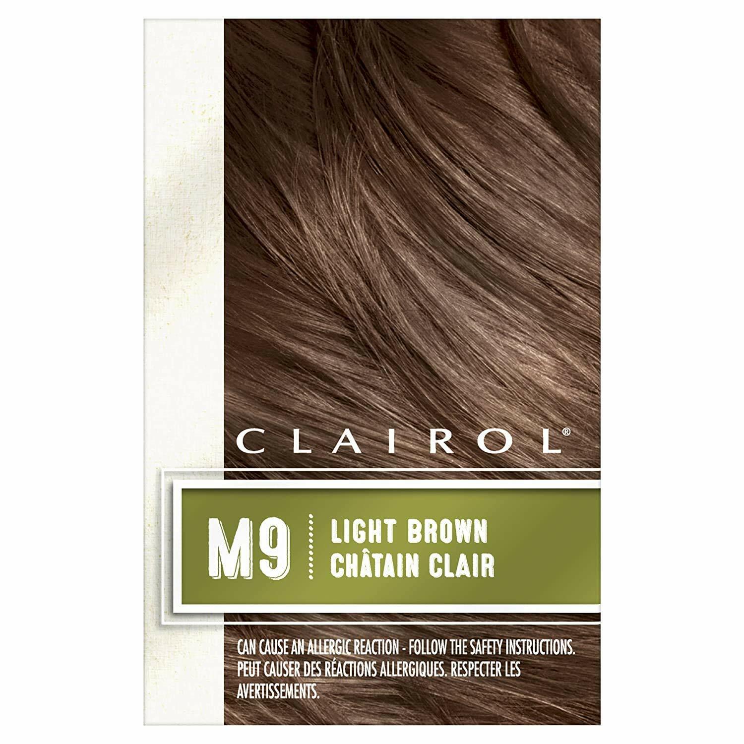 New Clairol Natural Instincts Semi-Permanent Hair Dye Kit for Men, Light Brown